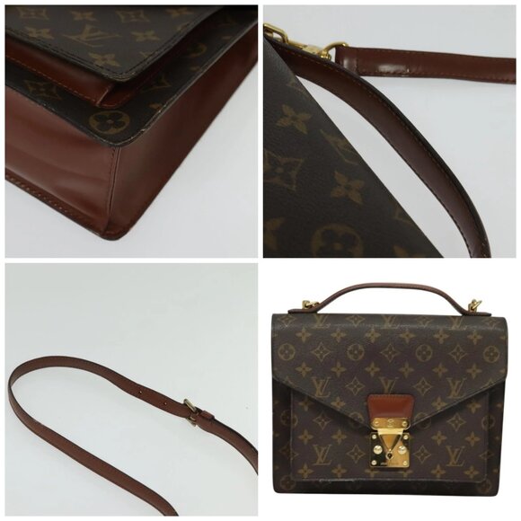 LOUIS VUITTON Monogram Monceau 28 Hand Bag - Picture 9 of 15